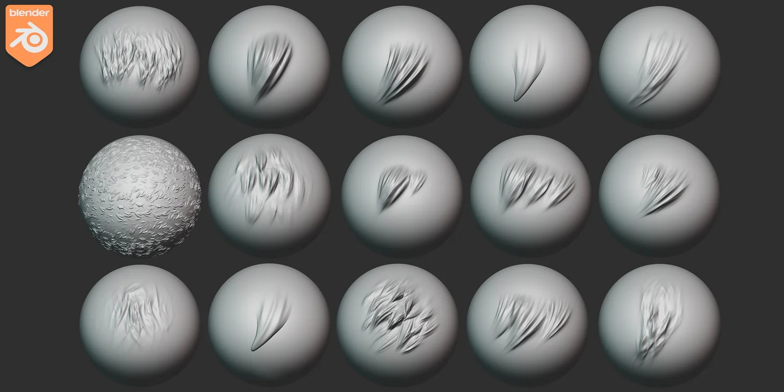 Sculpting Fur Brushes screenshot 2