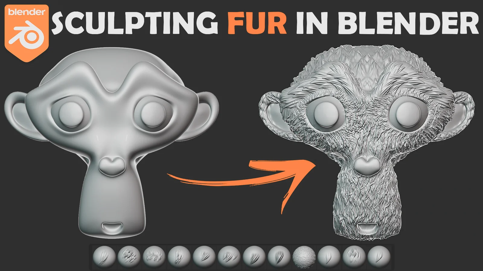 Sculpting Fur Brushes screenshot 4