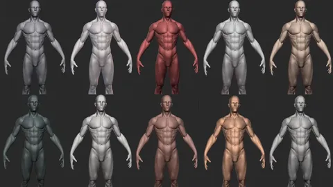 Sculpting Matcaps - Blender textures & materials