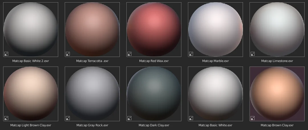 Sculpting Matcaps screenshot 2