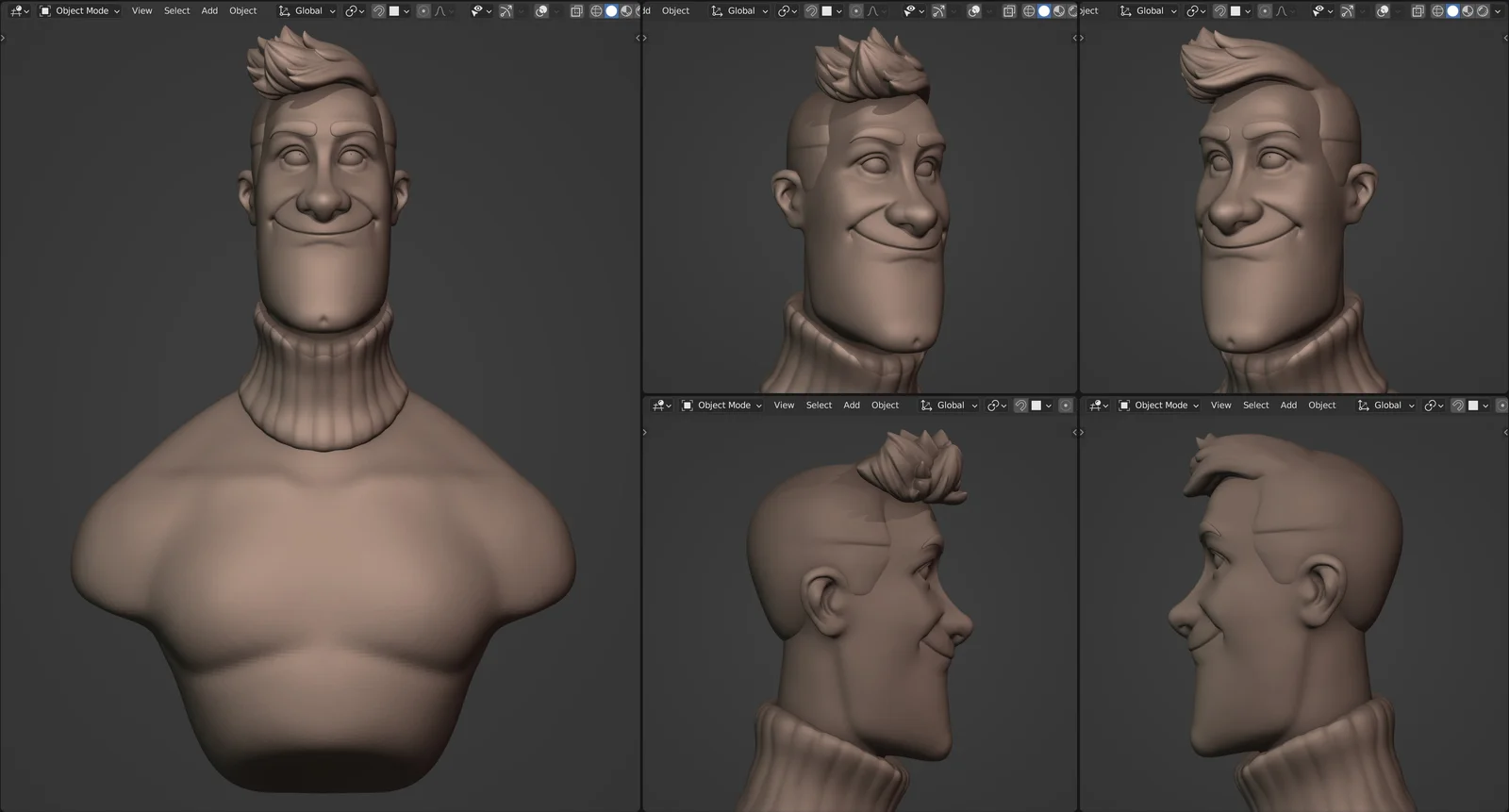 Sculpting Stylized Character Busts screenshot 2