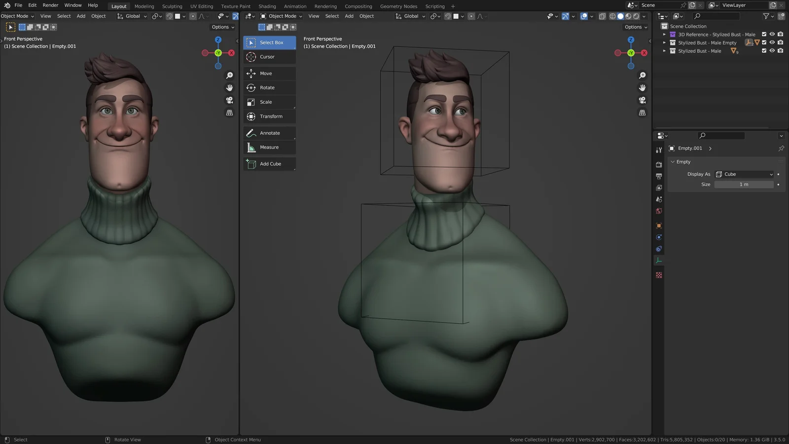 Sculpting Stylized Character Busts screenshot 3