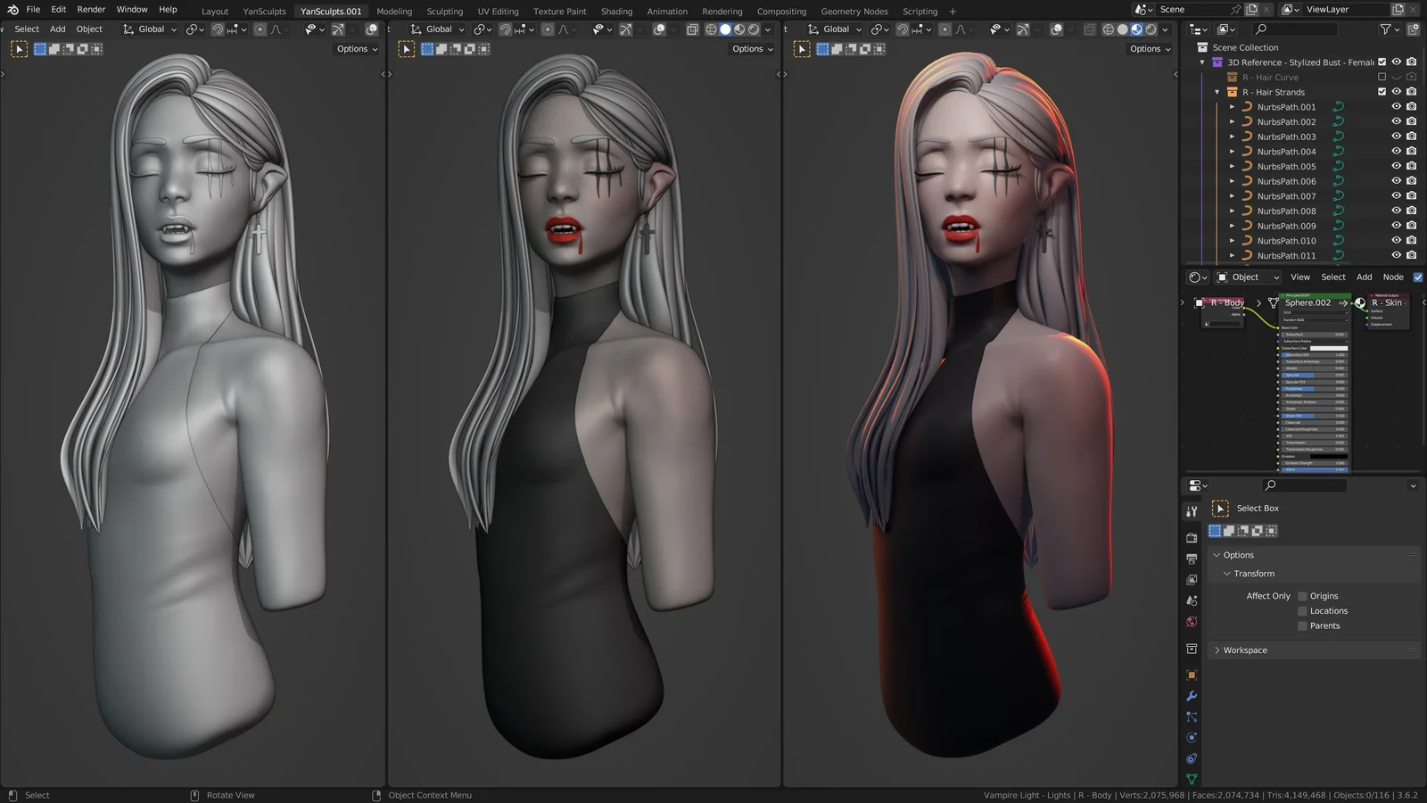 Sculpting Stylized Character Busts screenshot 7
