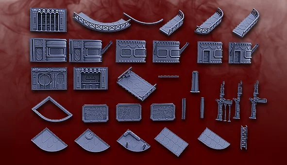 ScumCity Terrain Expansion Set screenshot 2