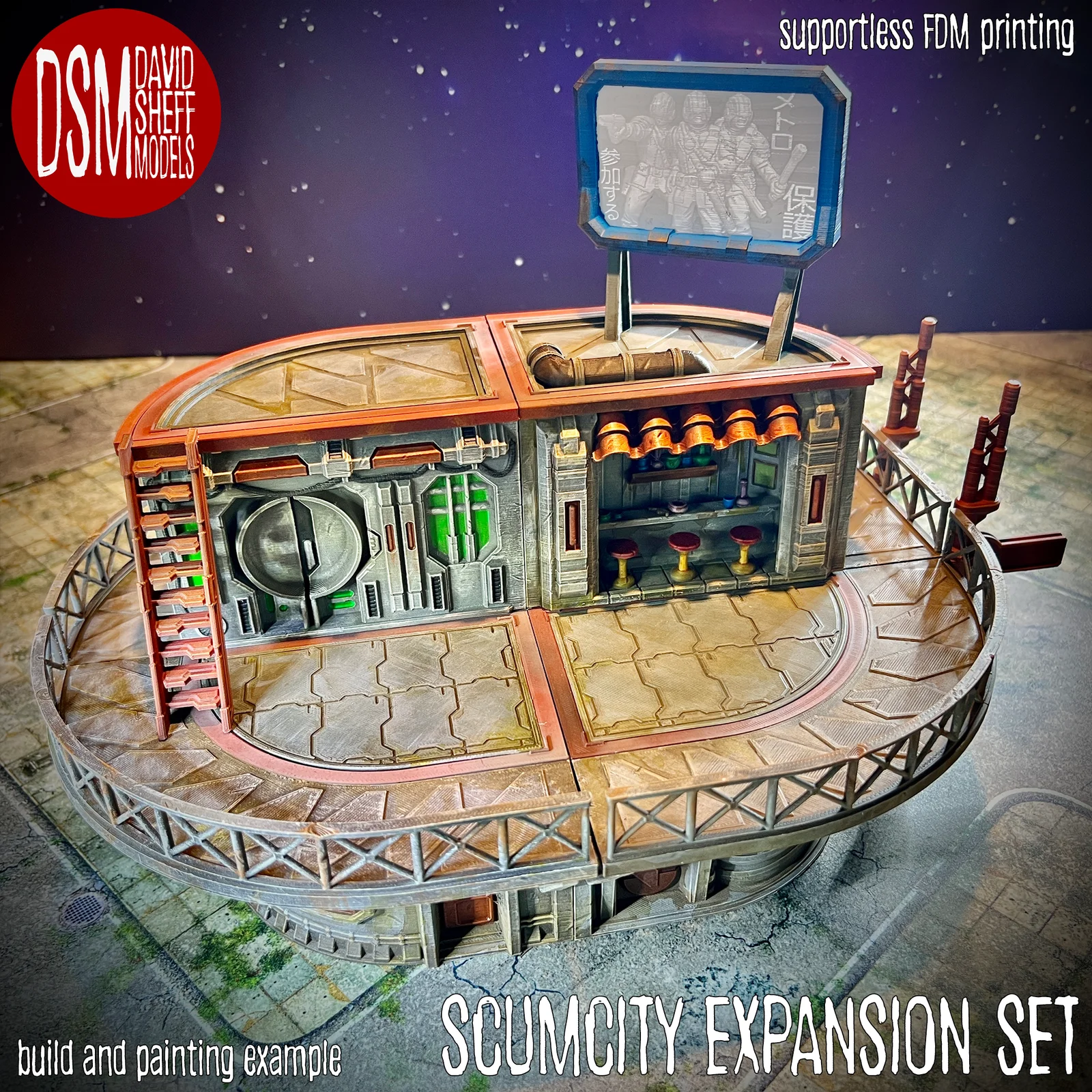 ScumCity Terrain Expansion Set screenshot 4