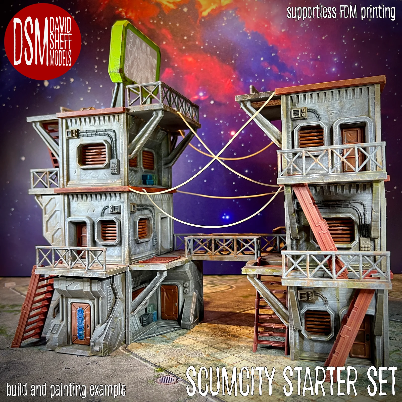 ScumCity Terrain Starter Set screenshot 2