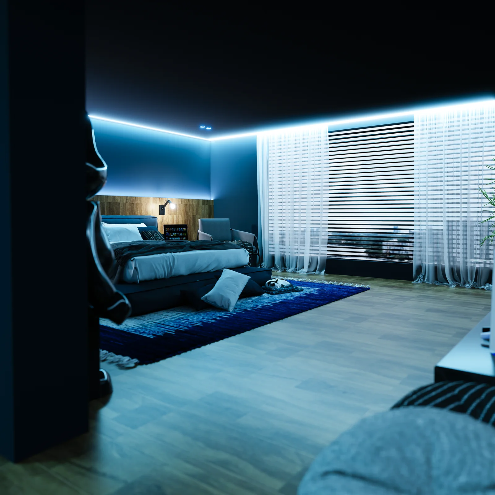 Blue Bedroom screenshot 3