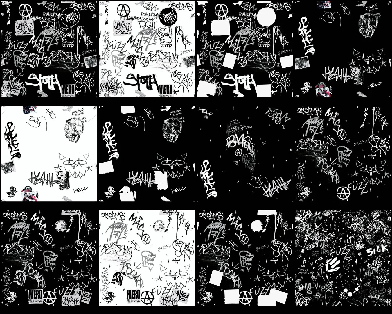 Seamless Graffiti Textures screenshot 8