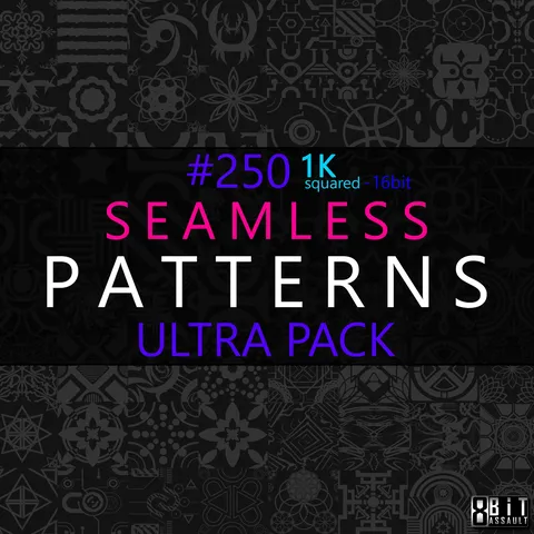 Seamless Patterns Ultra Pack - Blender textures & materials