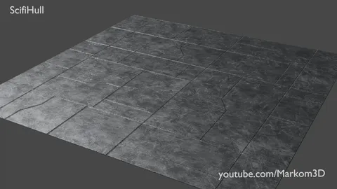 Seamless Sci-Fi Hull Texture - Blender textures & materials