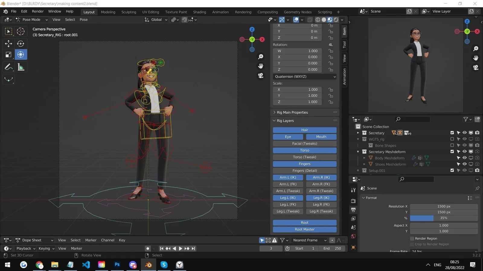 Secretary Businesswoman screenshot 5