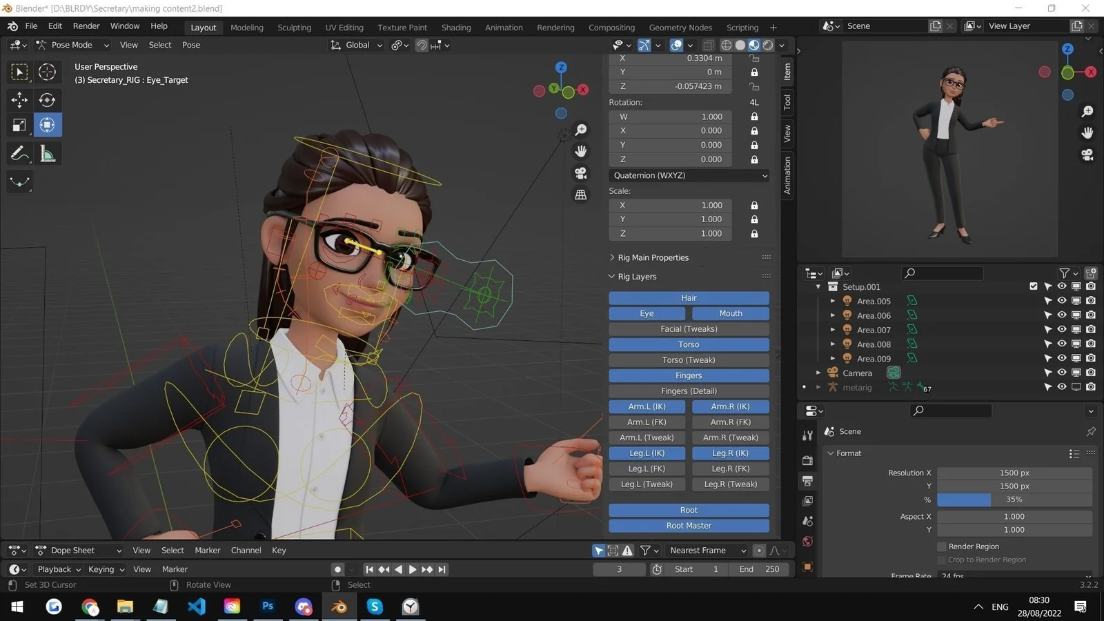 Secretary Businesswoman screenshot 6