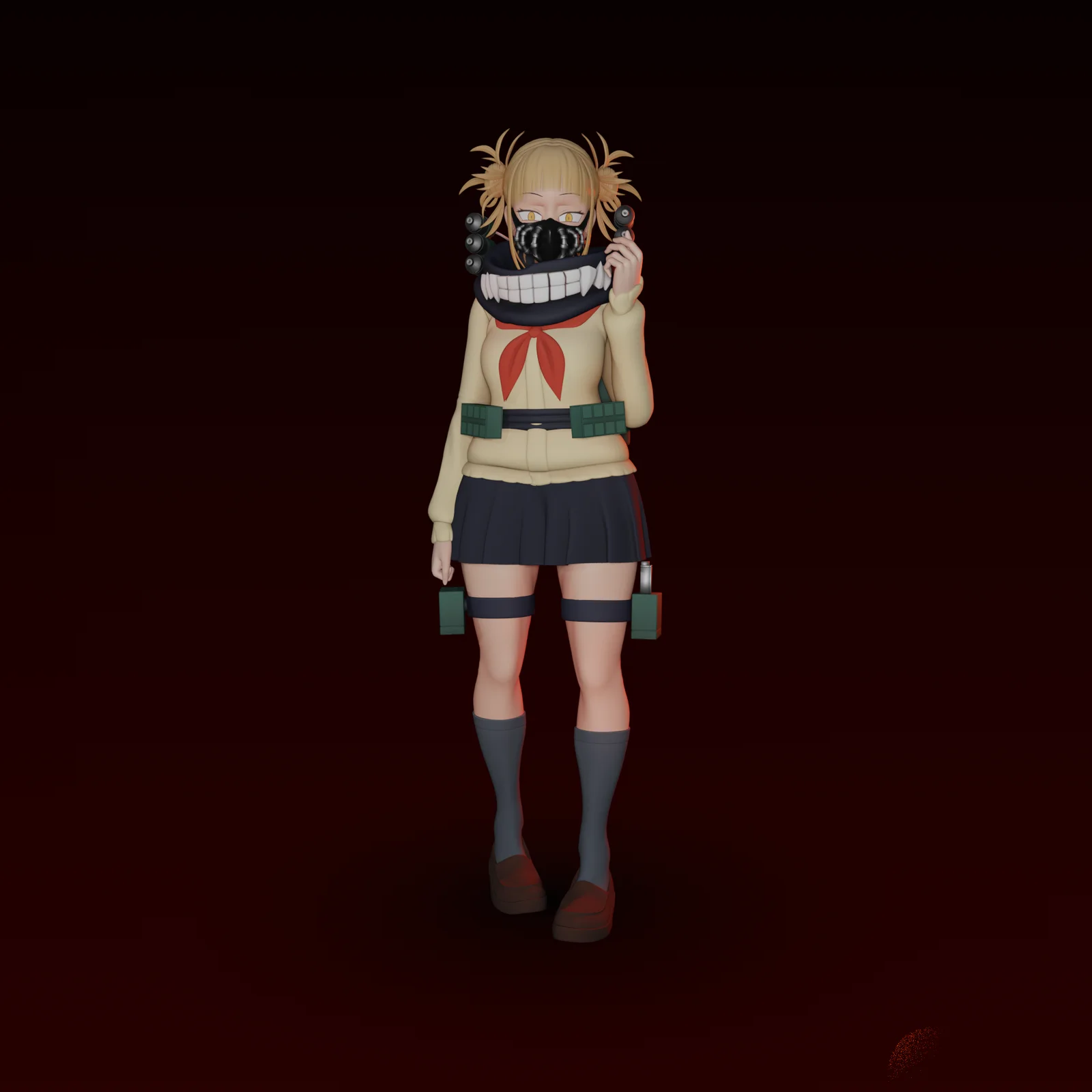 Himiko Toga Fanart Model screenshot 4