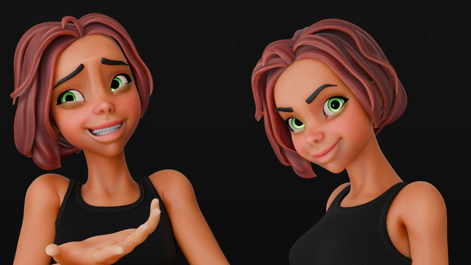 Serena Character Rig screenshot 6