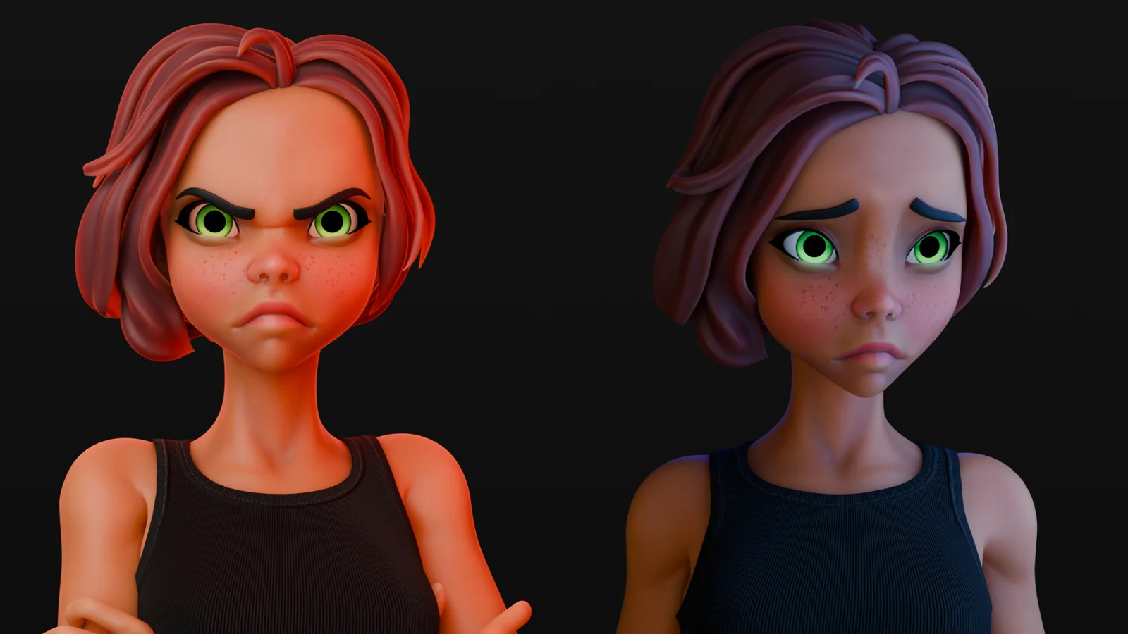 Serena Character Rig screenshot 7