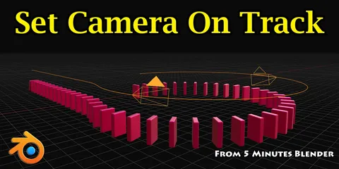 Set Camera On Track - Blender addons