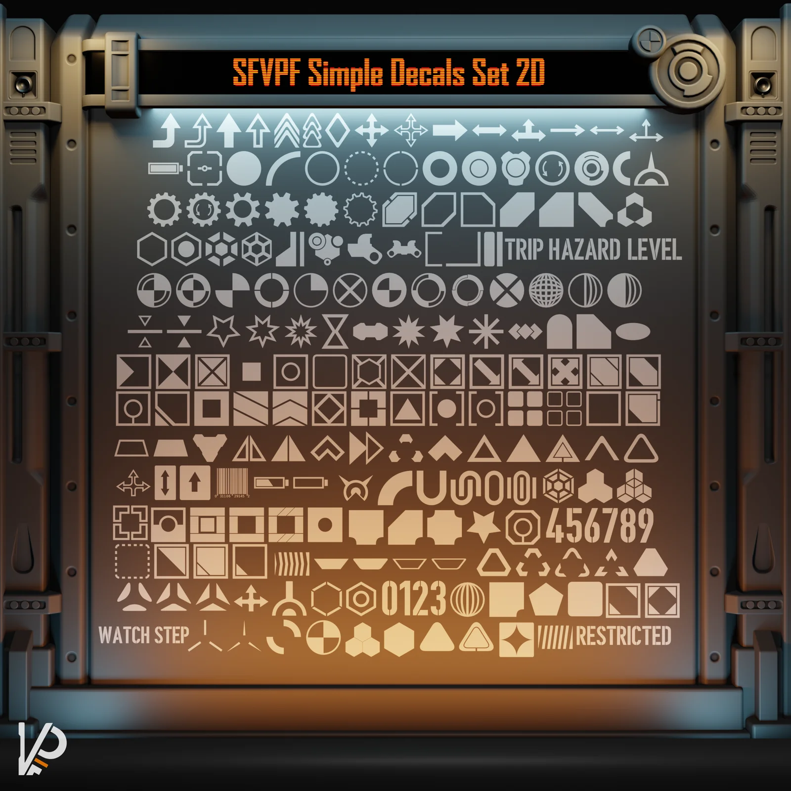 SFVPF Simple Decals Shapes Set screenshot 2