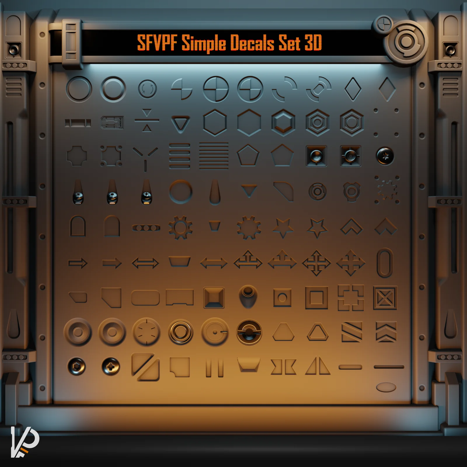SFVPF Simple Decals Shapes Set screenshot 3