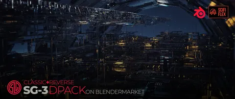 SG-3 DPACK - Blender 3d models