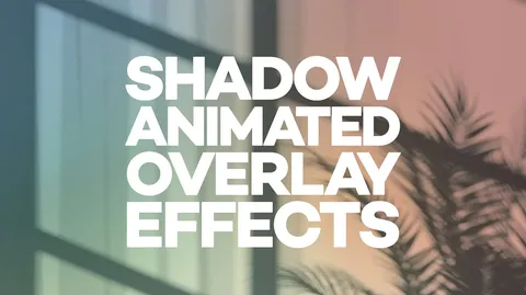 Shadow Animated Overlay Effects - Blender textures & materials