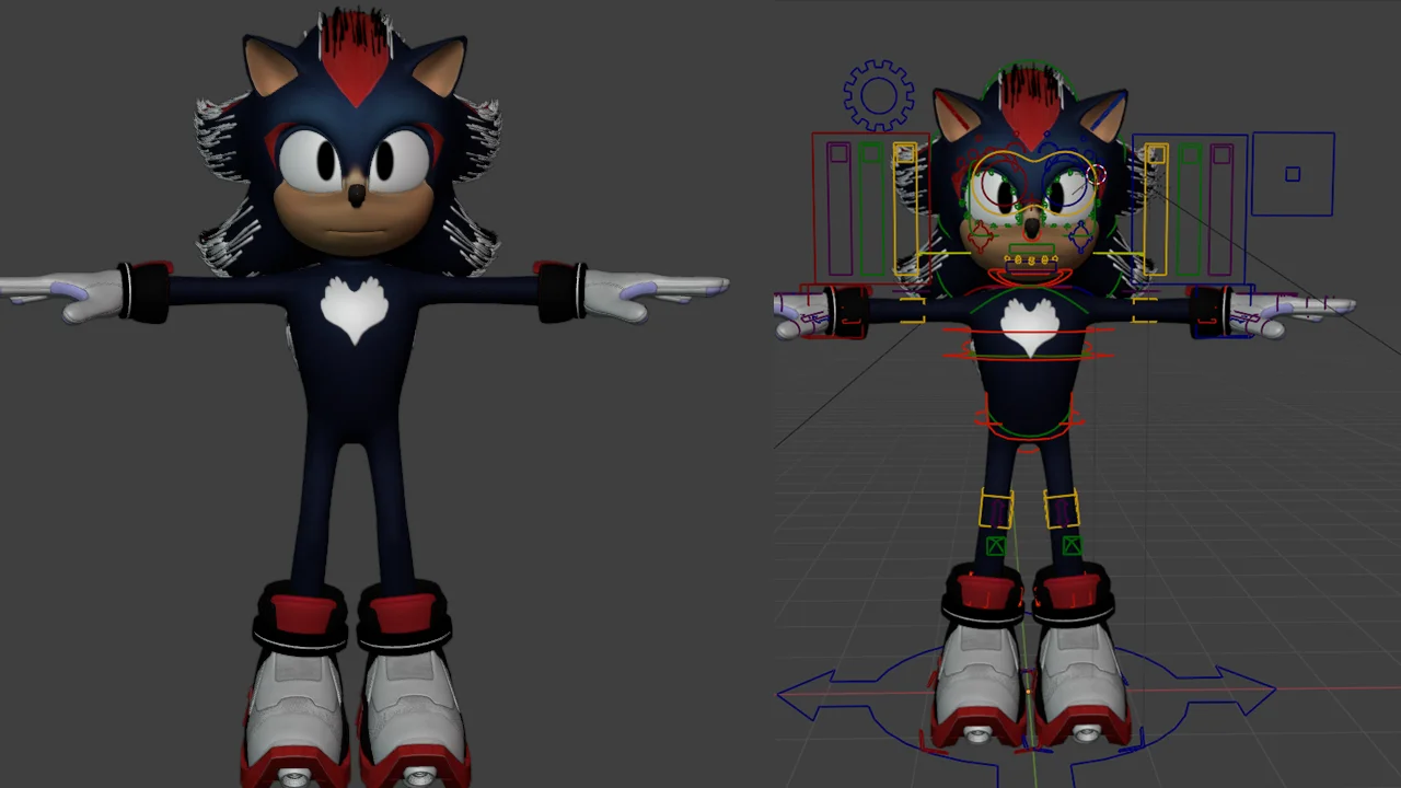 Shadow From Sonic Movie 3 screenshot 7