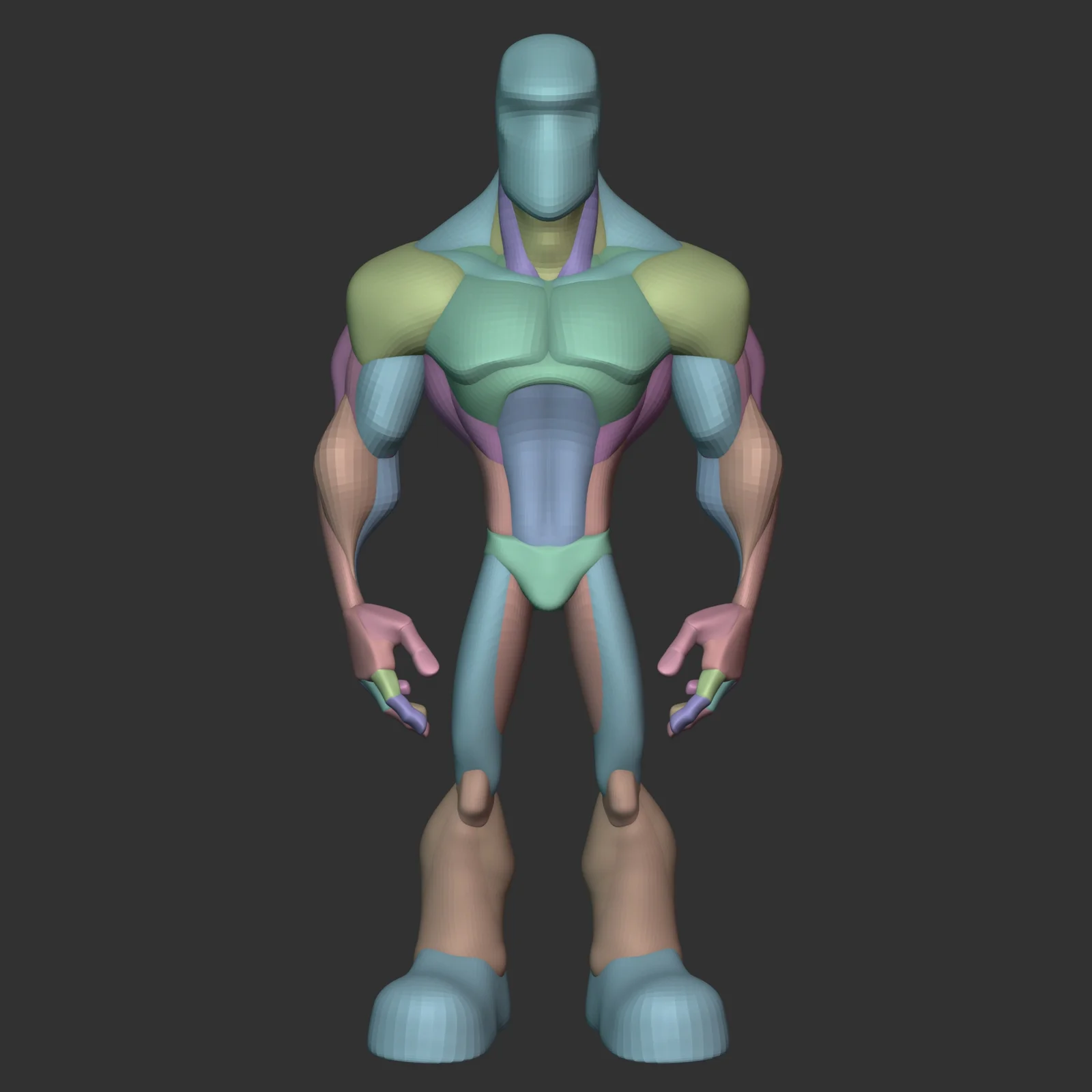 Shank Character Blockout screenshot 3