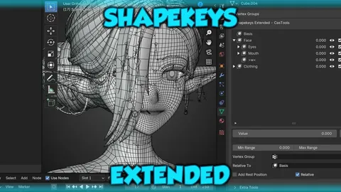 Shapekeys Extended - Blender addons