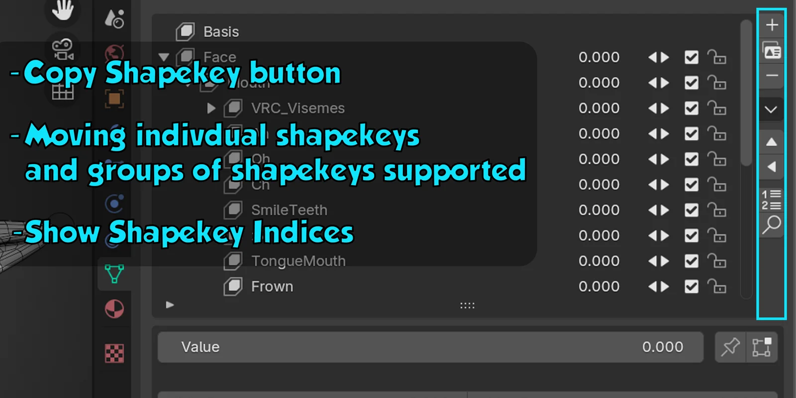 Shapekeys Extended screenshot 6