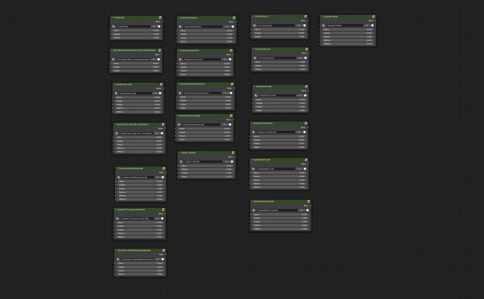Shaping and Easing Functions screenshot 2