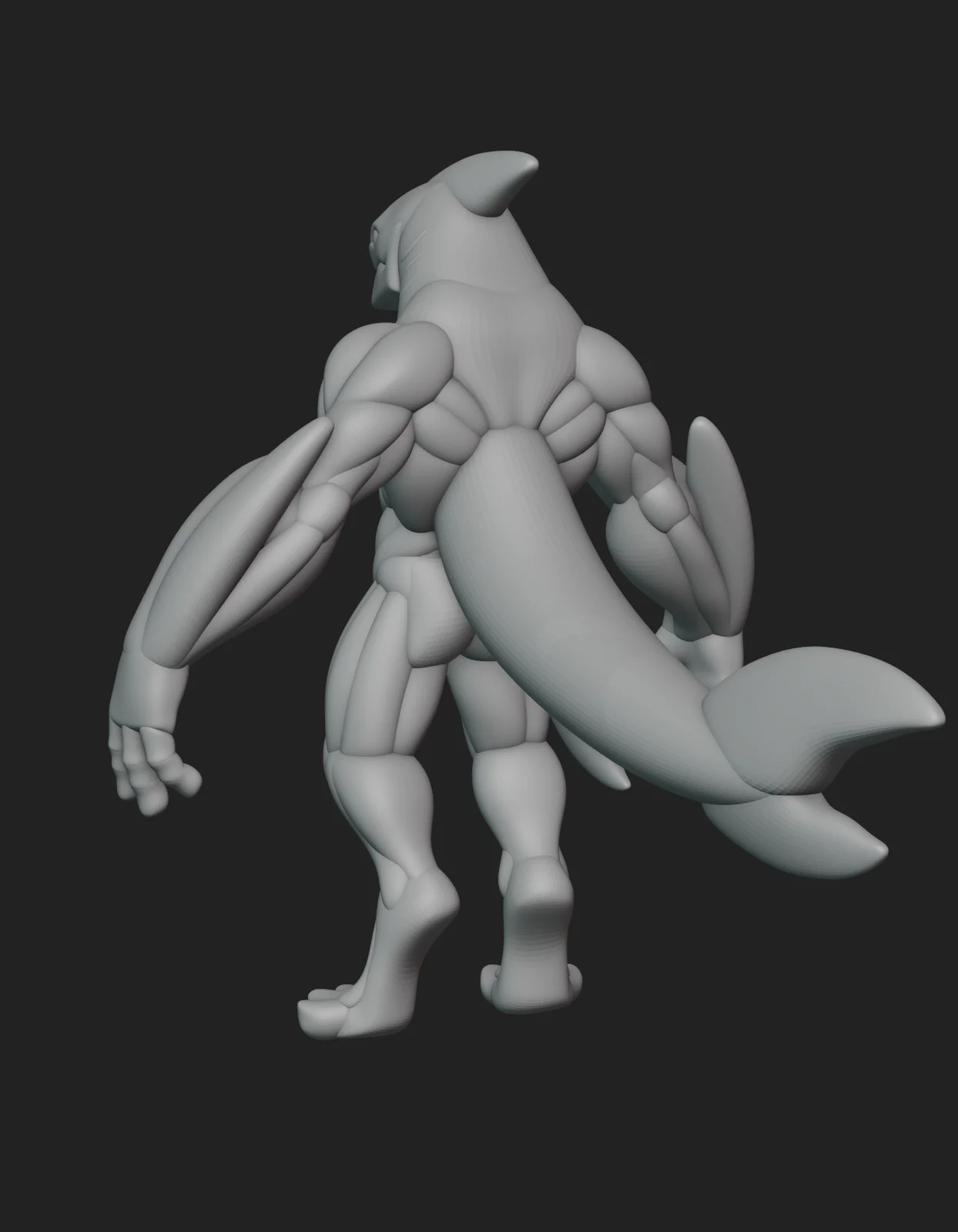 Sharky Character Blockout screenshot 3