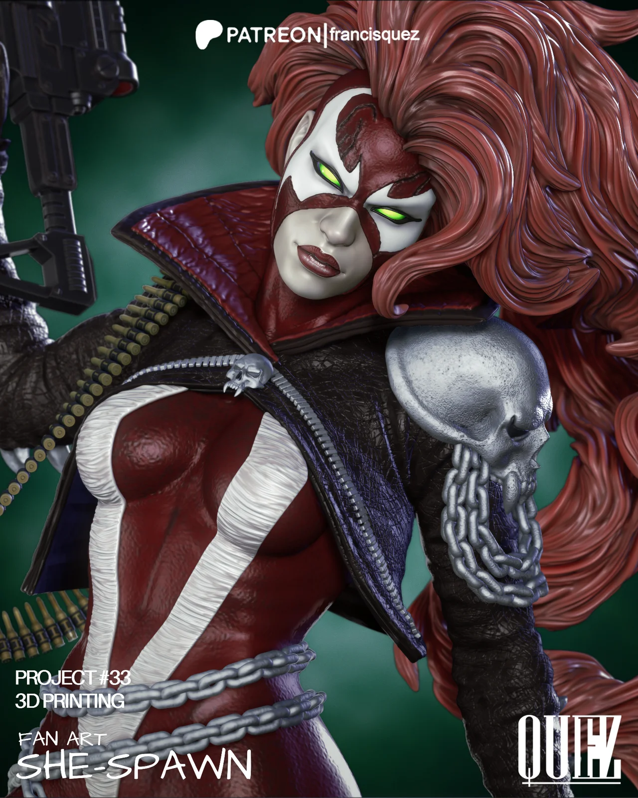 She-Spawn 3D Printing Model screenshot 2