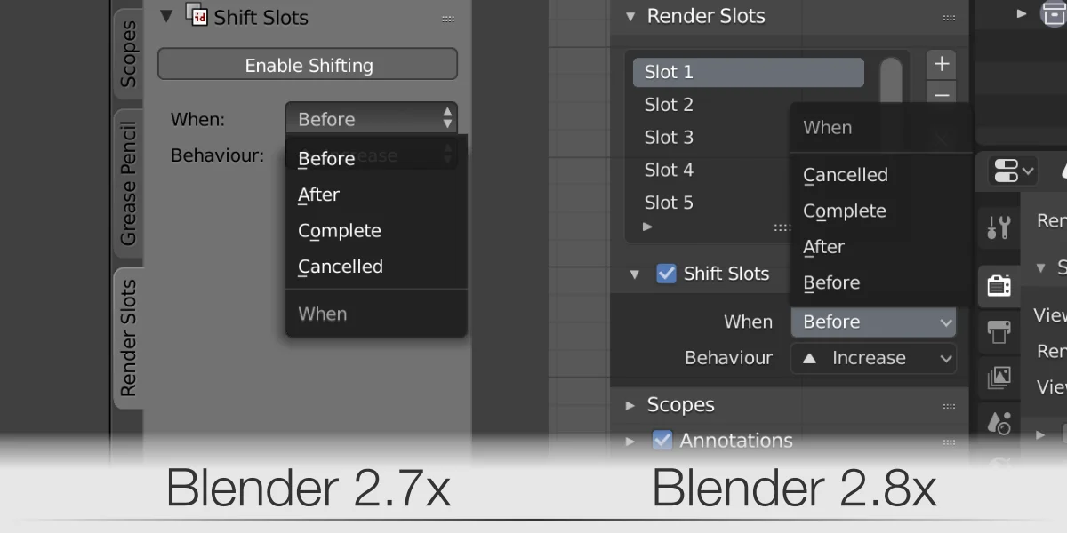 Shift Render Slot screenshot 3