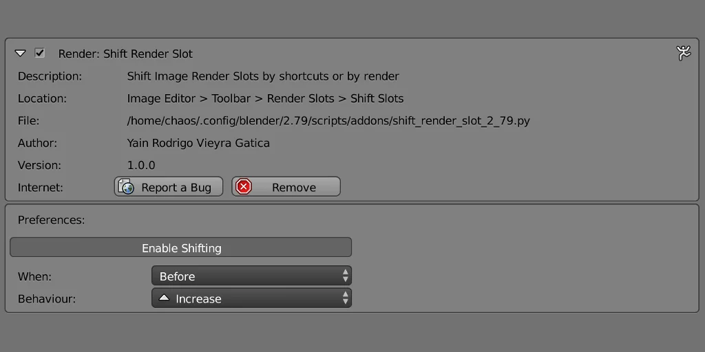 Shift Render Slot screenshot 7