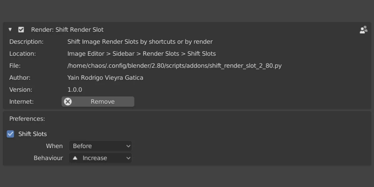 Shift Render Slot screenshot 8