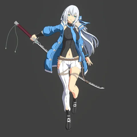 Shizuna Rem Misurugi - Blender 3d models