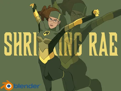 Shrinking Rae Head - Blender 3d models