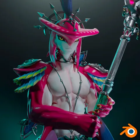 Prince Sidon - Blender 3d models