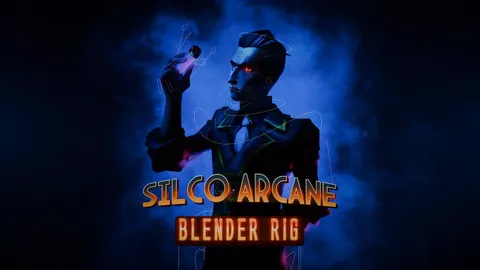 Silco Arcane Rig - Blender 3d models