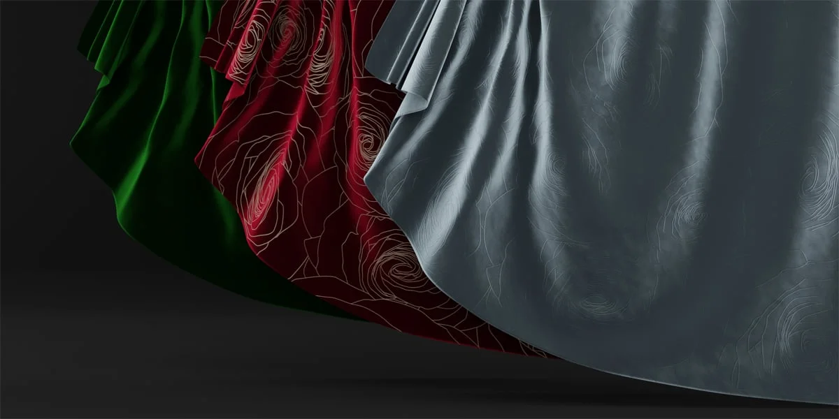 Silk Velvet Fabric Shader screenshot 7