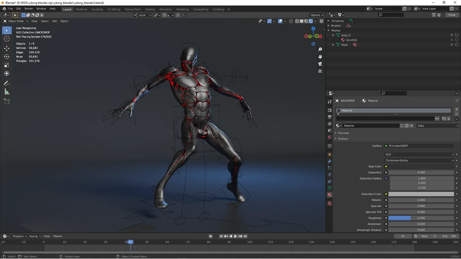 Silver Cyborg Rig screenshot 4