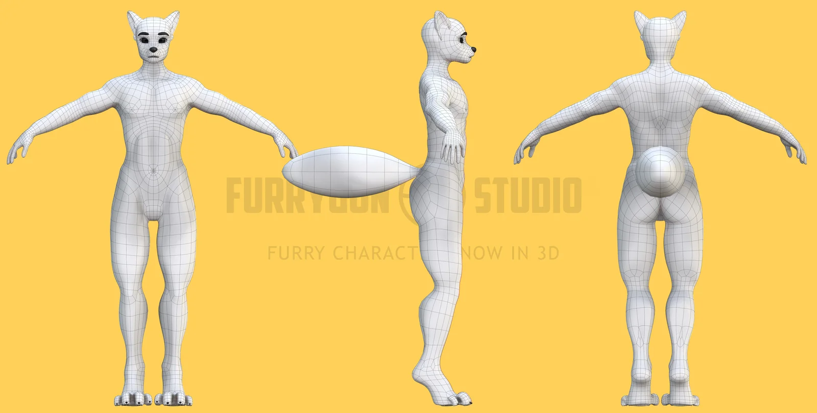 Silver Furry Rig screenshot 5