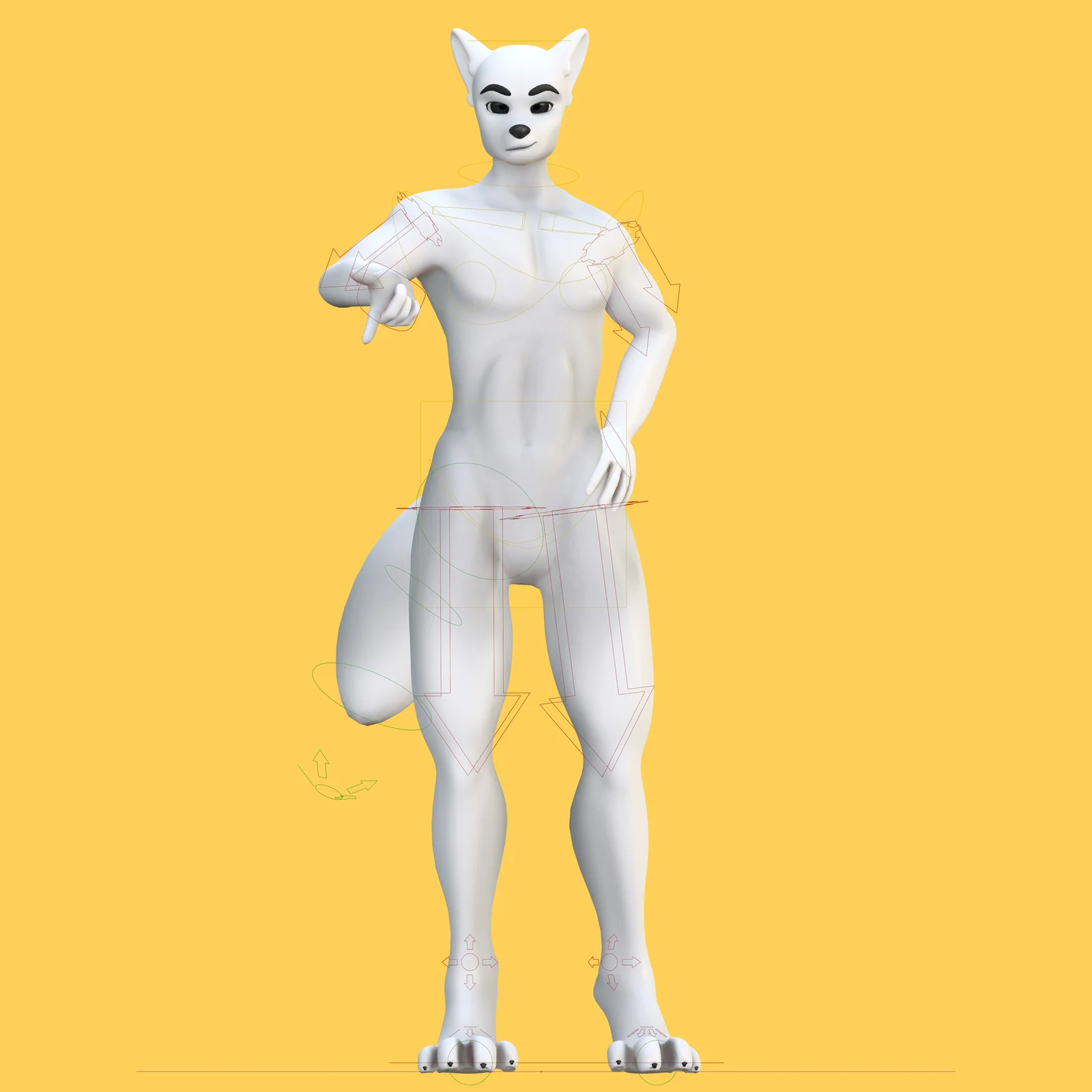 Silver Furry Rig screenshot 6