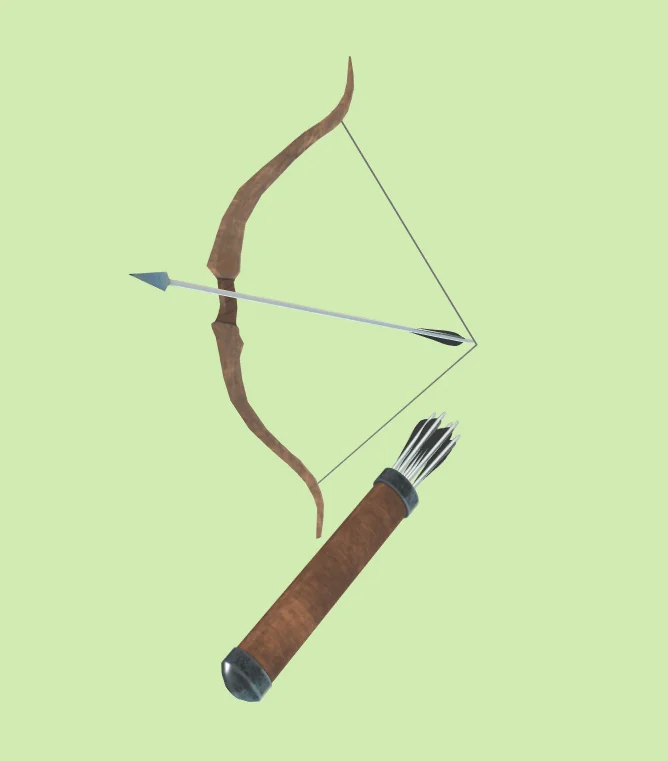 Rigged Simple Bow screenshot 3