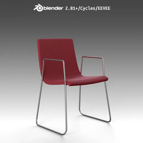 Simple Chair - Blender 3d models