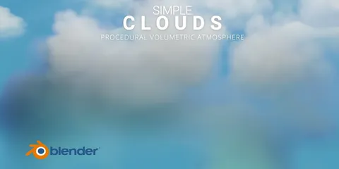 Simple Clouds - Blender geometry nodes