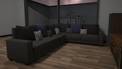 Simple Couch - Blender 3d models