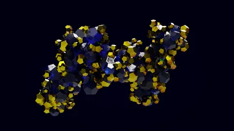 Simple Fractals Crystals - Blender geometry nodes