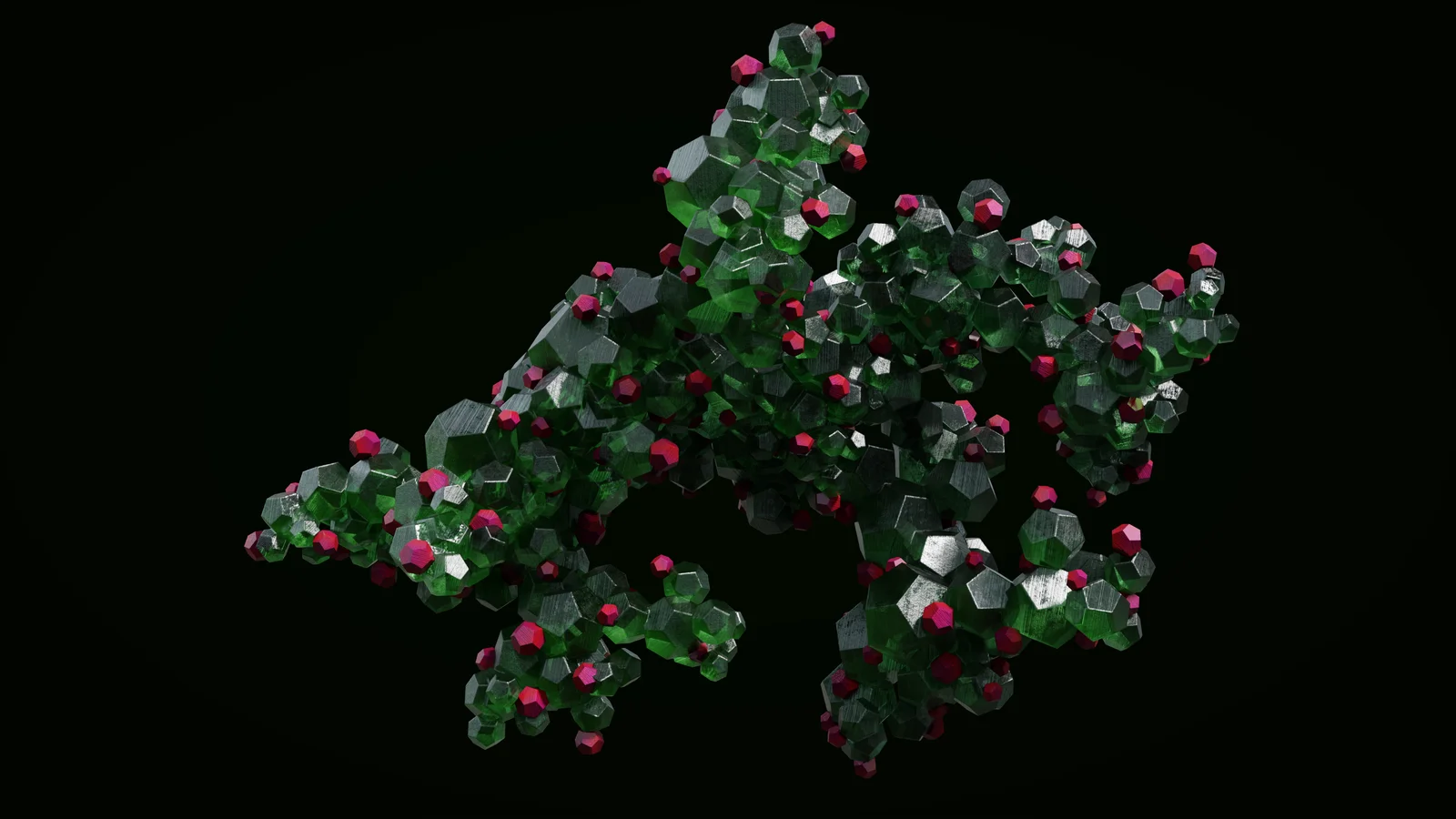 Simple Fractals Crystals screenshot 2