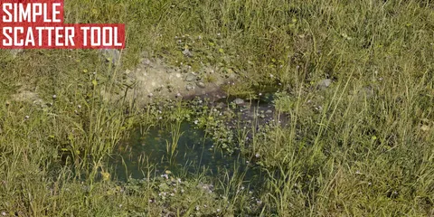 Simple Scatter Tool - Blender geometry nodes
