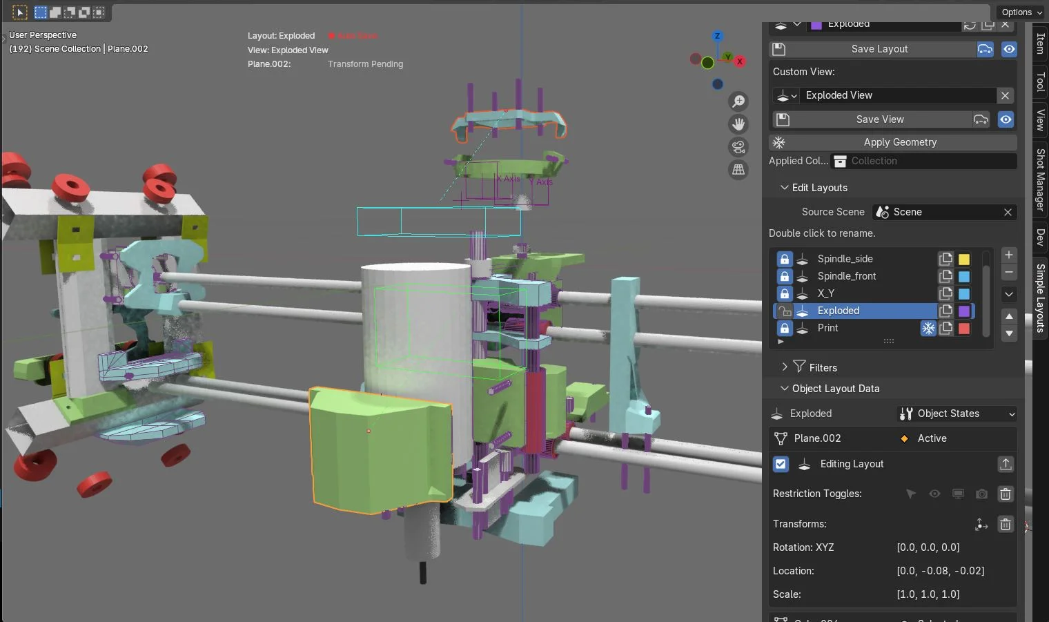 Simple Layouts screenshot 2